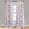 image:imageAmbesonne Mid Century Curtains Mosaic of Various Shapes and Colors Modern Style Complex and Grid Window Treatments 2 Panel Set for Living Room Bedroom Pair of  28 x 84 Blue OrangeRose Pink