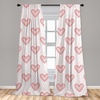 image:imageAmbesonne Mid Century Curtains Mosaic of Various Shapes and Colors Modern Style Complex and Grid Window Treatments 2 Panel Set for Living Room Bedroom Pair of  28 x 84 Blue OrangeBlush Cream