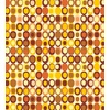 image:imageAmbesonne Mid Century Duvet Cover Sets RetroThemed Styled Round Edged Square Pattern in Old Earth Tones Bedding Set with 2 Duvet Covers amp 2 Pillowcases 2 Pack Twin Size Brown Yellow CoralBrown Yellow Coral