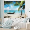 image:imageAmbesonne Modern Art Tapestry Girl Dreamcatcher and Ethnic Murky Colorful Paint Wide Wall Hanging for Bedroom Living Room Dorm 60 X 40 Pink GreyAqua Coconut Green
