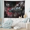 image:imageAmbesonne Modern Art Tapestry Girl Dreamcatcher and Ethnic Murky Colorful Paint Wide Wall Hanging for Bedroom Living Room Dorm 60 X 40 Pink GreyBlack Silver