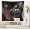 image:imageAmbesonne Modern Art Tapestry Girl Dreamcatcher and Ethnic Murky Colorful Paint Wide Wall Hanging for Bedroom Living Room Dorm 60 X 40 Pink GreyBlack Silver