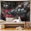 image:imageAmbesonne Modern Art Tapestry Girl Dreamcatcher and Ethnic Murky Colorful Paint Wide Wall Hanging for Bedroom Living Room Dorm 60 X 40 Pink GreyBlack Silver
