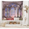 image:imageAmbesonne Modern Art Tapestry Girl Dreamcatcher and Ethnic Murky Colorful Paint Wide Wall Hanging for Bedroom Living Room Dorm 60 X 40 Pink GreyLilac Grey Blue