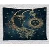 image:imageAmbesonne Modern Art Tapestry Girl Dreamcatcher and Ethnic Murky Colorful Paint Wide Wall Hanging for Bedroom Living Room Dorm 60 X 40 Pink GreyPetrol Blue