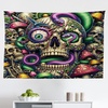 image:imageAmbesonne Modern Tapestry Close up Gorilla Portrait with Orange Eyes Zoo Jungle Animal Wild Money Graphic Wide Wall Hanging for Bedroom Living Room Dorm 80 X 60 Grey MarigoldGreen Purple Pale Khaki