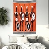 image:imageAmbesonne Modern Tapestry Close up Gorilla Portrait with Orange Eyes Zoo Jungle Animal Wild Money Graphic Wide Wall Hanging for Bedroom Living Room Dorm 80 X 60 Grey MarigoldOrange Black White