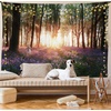 image:imageAmbesonne Modern Tapestry Close up Gorilla Portrait with Orange Eyes Zoo Jungle Animal Wild Money Graphic Wide Wall Hanging for Bedroom Living Room Dorm 80 X 60 Grey MarigoldPurple Green