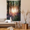 image:imageAmbesonne Modern Tapestry Close up Gorilla Portrait with Orange Eyes Zoo Jungle Animal Wild Money Graphic Wide Wall Hanging for Bedroom Living Room Dorm 80 X 60 Grey MarigoldPurple Green