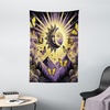 image:imageAmbesonne Modern Tapestry Close up Gorilla Portrait with Orange Eyes Zoo Jungle Animal Wild Money Graphic Wide Wall Hanging for Bedroom Living Room Dorm 80 X 60 Grey MarigoldViolet Mustard Dark Grey