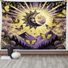 image:imageAmbesonne Modern Tapestry Close up Gorilla Portrait with Orange Eyes Zoo Jungle Animal Wild Money Graphic Wide Wall Hanging for Bedroom Living Room Dorm 80 X 60 Grey MarigoldViolet Mustard Dark Grey