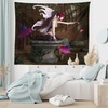 image:imageAmbesonne Modern Tapestry Close up Gorilla Portrait with Orange Eyes Zoo Jungle Animal Wild Money Graphic Wide Wall Hanging for Bedroom Living Room Dorm 80 X 60 Grey MarigoldBrown Pink