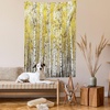 image:imageAmbesonne Modern Tapestry Close up Gorilla Portrait with Orange Eyes Zoo Jungle Animal Wild Money Graphic Wide Wall Hanging for Bedroom Living Room Dorm 80 X 60 Grey MarigoldYellow Grey