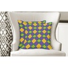 image:imageAmbesonne NYC Throw Pillow Cushion Cover Pack of 2 Manhattan New York City Fascinating View of Skyscrapers with Theme Vivid Dusk Photo Zippered DoubleSide Digital Print Decor 20 Blue PurpleViolet Yellow