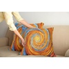 image:imageAmbesonne NYC Throw Pillow Cushion Cover Pack of 2 Manhattan New York City Fascinating View of Skyscrapers with Theme Vivid Dusk Photo Zippered DoubleSide Digital Print Decor 20 Blue PurpleBlue Orange