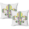 image:imageAmbesonne NYC Throw Pillow Cushion Cover Pack of 2 Manhattan New York City Fascinating View of Skyscrapers with Theme Vivid Dusk Photo Zippered DoubleSide Digital Print Decor 20 Blue PurplePurple Yellow