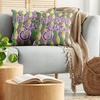 image:imageAmbesonne NYC Throw Pillow Cushion Cover Pack of 2 Manhattan New York City Fascinating View of Skyscrapers with Theme Vivid Dusk Photo Zippered DoubleSide Digital Print Decor 20 Blue PurpleGreen