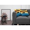 image:imageAmbesonne NYC Throw Pillow Cushion Cover Pack of 2 Manhattan New York City Fascinating View of Skyscrapers with Theme Vivid Dusk Photo Zippered DoubleSide Digital Print Decor 20 Blue PurpleOrange Blue