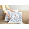 image:imageAmbesonne NYC Throw Pillow Cushion Cover Pack of 2 Manhattan New York City Fascinating View of Skyscrapers with Theme Vivid Dusk Photo Zippered DoubleSide Digital Print Decor 20 Blue PurpleBlue White
