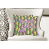 image:imageAmbesonne NYC Throw Pillow Cushion Cover Pack of 2 Manhattan New York City Fascinating View of Skyscrapers with Theme Vivid Dusk Photo Zippered DoubleSide Digital Print Decor 20 Blue PurpleGreen