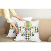 image:imageAmbesonne NYC Throw Pillow Cushion Cover Pack of 2 Manhattan New York City Fascinating View of Skyscrapers with Theme Vivid Dusk Photo Zippered DoubleSide Digital Print Decor 20 Blue PurplePurple Yellow