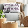 image:imageAmbesonne NYC Throw Pillow Cushion Cover Pack of 2 Manhattan New York City Fascinating View of Skyscrapers with Theme Vivid Dusk Photo Zippered DoubleSide Digital Print Decor 20 Blue PurpleEggplant White