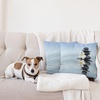 image:imageAmbesonne NYC Throw Pillow Cushion Cover Pack of 2 Manhattan New York City Fascinating View of Skyscrapers with Theme Vivid Dusk Photo Zippered DoubleSide Digital Print Decor 20 Blue PurpleBlack and White