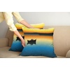 image:imageAmbesonne NYC Throw Pillow Cushion Cover Pack of 2 Manhattan New York City Fascinating View of Skyscrapers with Theme Vivid Dusk Photo Zippered DoubleSide Digital Print Decor 20 Blue PurpleOrange Blue