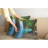 image:imageAmbesonne NYC Throw Pillow Cushion Cover Pack of 2 Manhattan New York City Fascinating View of Skyscrapers with Theme Vivid Dusk Photo Zippered DoubleSide Digital Print Decor 20 Blue PurpleTurquoise Green