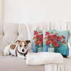 image:imageAmbesonne NYC Throw Pillow Cushion Cover Pack of 2 Manhattan New York City Fascinating View of Skyscrapers with Theme Vivid Dusk Photo Zippered DoubleSide Digital Print Decor 20 Blue PurpleBlue Red