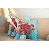 image:imageAmbesonne NYC Throw Pillow Cushion Cover Pack of 2 Manhattan New York City Fascinating View of Skyscrapers with Theme Vivid Dusk Photo Zippered DoubleSide Digital Print Decor 20 Blue PurpleBlue Red