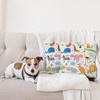 image:imageAmbesonne NYC Throw Pillow Cushion Cover Pack of 2 Manhattan New York City Fascinating View of Skyscrapers with Theme Vivid Dusk Photo Zippered DoubleSide Digital Print Decor 20 Blue PurpleWhite Orange