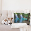 image:imageAmbesonne NYC Throw Pillow Cushion Cover Pack of 2 Manhattan New York City Fascinating View of Skyscrapers with Theme Vivid Dusk Photo Zippered DoubleSide Digital Print Decor 20 Blue PurpleTurquoise Green