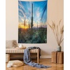 image:imageAmbesonne Ombre Tapestry Deep Blue Tropical Ocean Exotic Lands Inspired Design Modern Digital Print Wall Hanging for Bedroom Living Room Dorm Decor 60 X 80 Petrol BlueTeal Red
