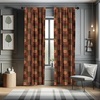 image:imageAmbesonne Plaid Curtains Classical British Tartan Design with a Modern Look Pink and Blue Tile Pattern Window Treatments 2 Panel Set for Living Room Bedroom Pair of  28 x 84 Grey PinkGreen Brown