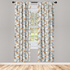 image:imageAmbesonne Plaid Curtains Classical British Tartan Design with a Modern Look Pink and Blue Tile Pattern Window Treatments 2 Panel Set for Living Room Bedroom Pair of  28 x 84 Grey PinkNavy Blue