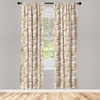 image:imageAmbesonne Plaid Curtains Classical British Tartan Design with a Modern Look Pink and Blue Tile Pattern Window Treatments 2 Panel Set for Living Room Bedroom Pair of  28 x 84 Grey PinkBeige