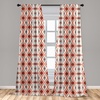 image:imageAmbesonne Plaid Curtains Classical British Tartan Design with a Modern Look Pink and Blue Tile Pattern Window Treatments 2 Panel Set for Living Room Bedroom Pair of  28 x 84 Grey PinkBrown Seafoam