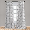 image:imageAmbesonne Plaid Curtains Classical British Tartan Design with a Modern Look Pink and Blue Tile Pattern Window Treatments 2 Panel Set for Living Room Bedroom Pair of  28 x 84 Grey PinkPink Black