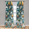 image:imageAmbesonne Plaid Curtains Classical British Tartan Design with a Modern Look Pink and Blue Tile Pattern Window Treatments 2 Panel Set for Living Room Bedroom Pair of  28 x 84 Grey PinkPetrol Blue Multicolor
