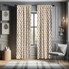 image:imageAmbesonne Plaid Curtains Classical British Tartan Design with a Modern Look Pink and Blue Tile Pattern Window Treatments 2 Panel Set for Living Room Bedroom Pair of  28 x 84 Grey PinkWhite Orange