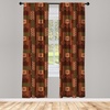 image:imageAmbesonne Plaid Curtains Classical British Tartan Design with a Modern Look Pink and Blue Tile Pattern Window Treatments 2 Panel Set for Living Room Bedroom Pair of  28 x 84 Grey PinkGreen Brown