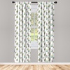 image:imageAmbesonne Plaid Curtains Classical British Tartan Design with a Modern Look Pink and Blue Tile Pattern Window Treatments 2 Panel Set for Living Room Bedroom Pair of  28 x 84 Grey PinkPastel Green