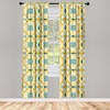 image:imageAmbesonne Plaid Curtains Classical British Tartan Design with a Modern Look Pink and Blue Tile Pattern Window Treatments 2 Panel Set for Living Room Bedroom Pair of  28 x 84 Grey PinkMustard
