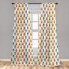 image:imageAmbesonne Plaid Curtains Classical British Tartan Design with a Modern Look Pink and Blue Tile Pattern Window Treatments 2 Panel Set for Living Room Bedroom Pair of  28 x 84 Grey PinkWhite Orange