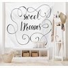 image:imageAmbesonne Saying Tapestry Inspirational Text with Modern Romantic Calligraphy Design and Swirls Wide Wall Hanging for Bedroom Living Room Dorm 60 X 40 Black and White