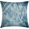 image:imageAmbesonne Skull Throw Pillow Cushion Cover Tribal Lady with Horned Goat Head and Peacock Feather Mystic Voodoo Pattern Decorative Square Accent Pillow Case 20 X 20 Purple BlackPale Blue Grey