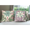 image:imageAmbesonne Skull Throw Pillow Cushion Cover Tribal Lady with Horned Goat Head and Peacock Feather Mystic Voodoo Pattern Decorative Square Accent Pillow Case 20 X 20 Purple BlackBlush Pale Seafoam Green