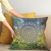 image:imageAmbesonne Space Throw Pillow Cushion Cover Galactic Image on Milky Way with Colorful Alluring Cosmos Display Art Print Decorative Square Accent Pillow Case 18 X 18 Magenta BlueMulticolor