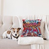 image:imageAmbesonne Space Throw Pillow Cushion Cover Galactic Image on Milky Way with Colorful Alluring Cosmos Display Art Print Decorative Square Accent Pillow Case 18 X 18 Magenta BlueAqua Vermilion